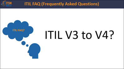 ITIL V3 to V4