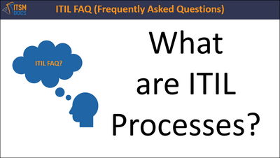 What are ITIL Processes?