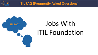 Jobs With ITIL Foundation