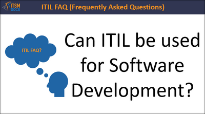 Can ITIL be used for Software Development?