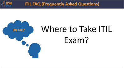 Where to Take ITIL Exam ?