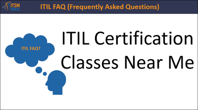 ITIL Certification Classes Near Me