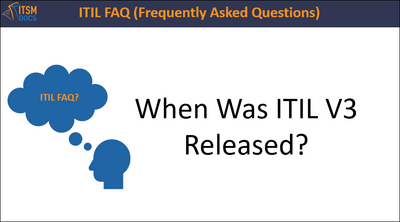 When Was ITIL V3 Released ?