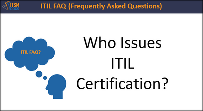 Who Issues ITIL Certification?