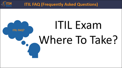 ITIL Exam Where To Take?