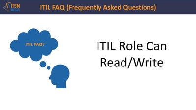 ITIL Role Can Read/Write