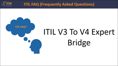 ITIL V3 To V4 Expert Bridge