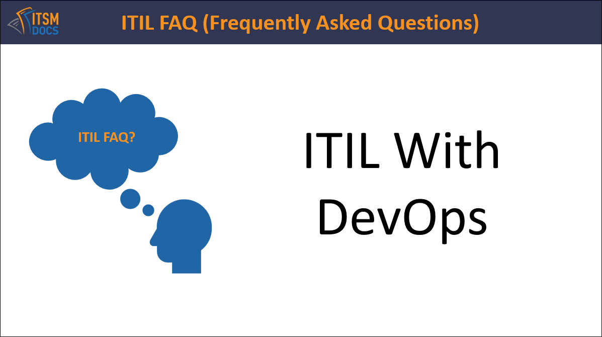 ITIL With DevOps – ITSM Docs - ITSM Documents & Templates