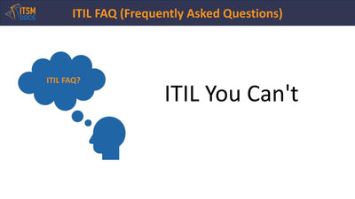 ITIL You Can't