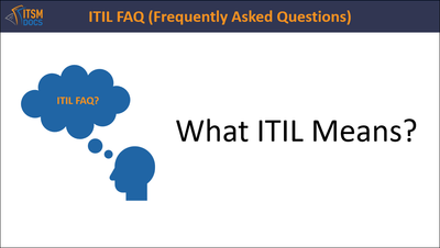 What ITIL Means?