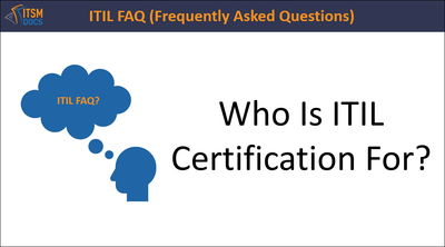 Who Is ITIL Certification For?