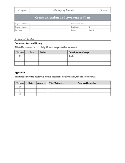 ISO 22301 Documentation Toolkit for Business Continuity