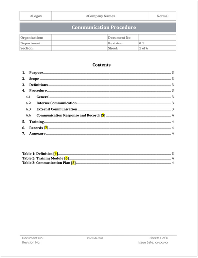 ISO 22301 Documentation Toolkit for Business Continuity