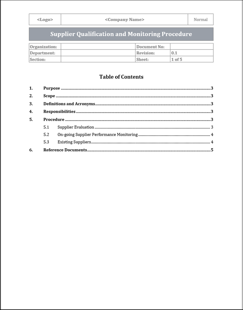 ISO 22301 Documentation Toolkit for Business Continuity