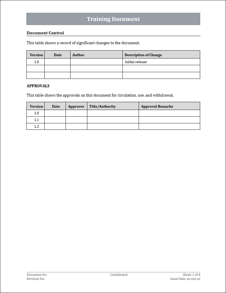 ISO 45001 - Training Document