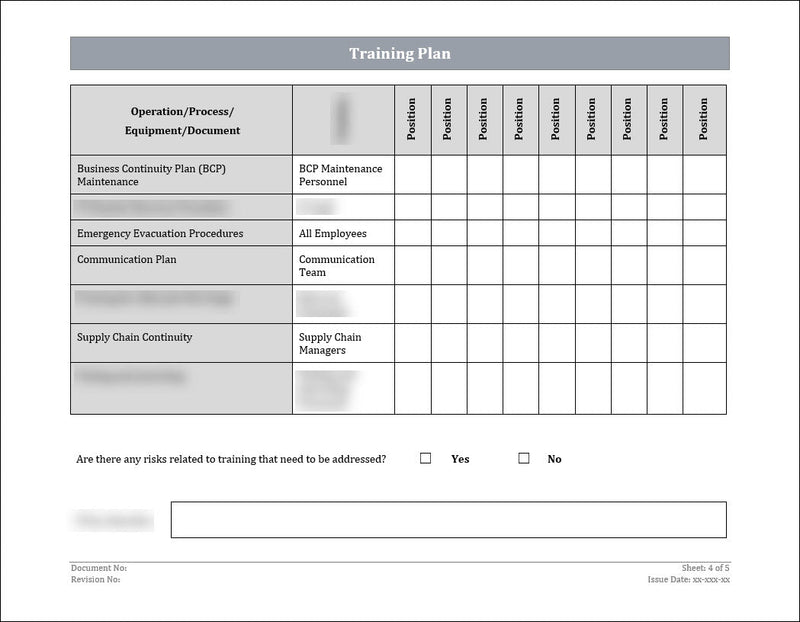 ISO 22301 Documentation Toolkit for Business Continuity