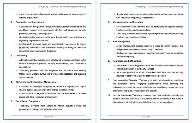 APO10- Third - Party ITS ervice DeliveryManagementPolicy Template