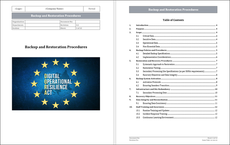 ICT Backup and Restoration Procedures