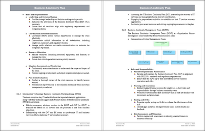 ICT Business Continuity Plan 