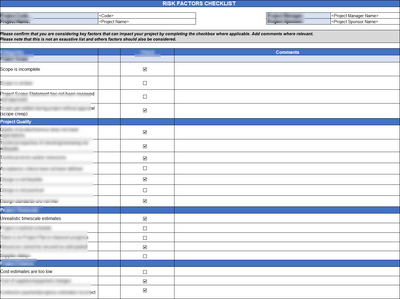 Risk Management Toolkit