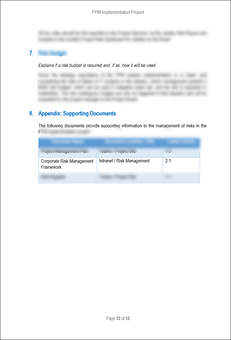 Risk Management Toolkit