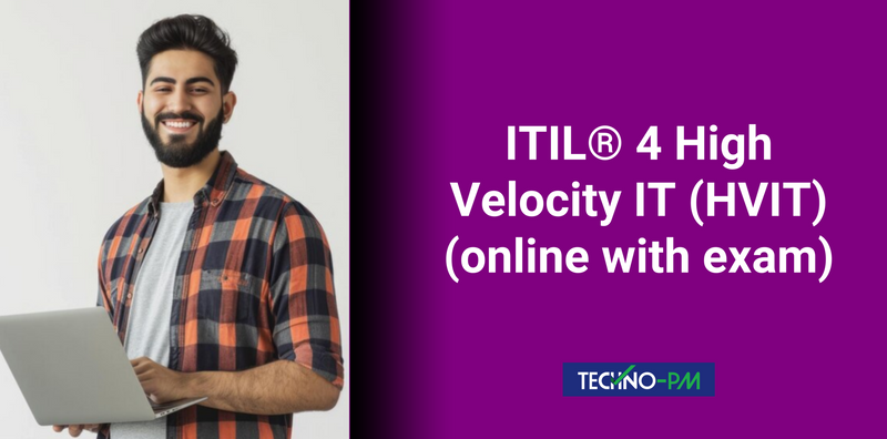 ITIL® 4 High Velocity IT (HVIT) (online with exam)