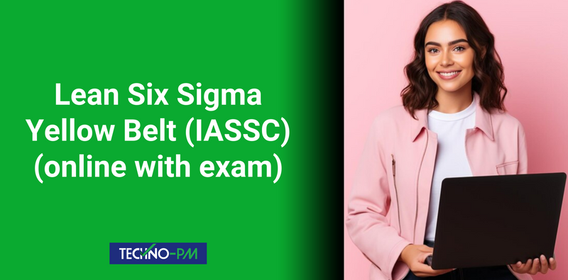 Lean Six Sigma Yellow Belt (IASSC) (online with exam)