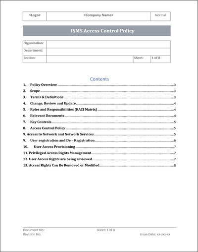 ISO 27001:2022 Implementation Toolkit