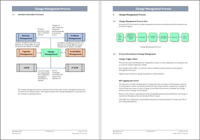 Change management Process Template 