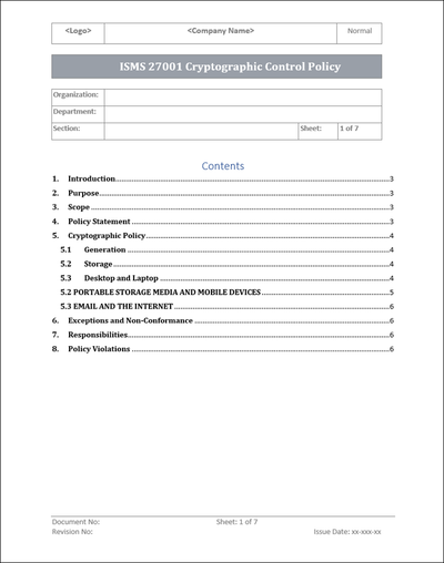 ISO 27001:2022 Implementation Toolkit