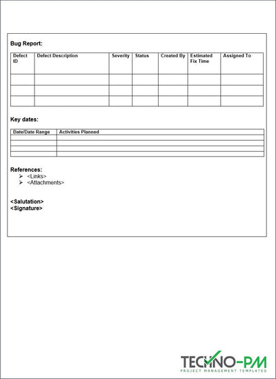 Daily Test Report Email Template