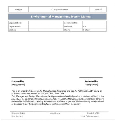 ISO 14001 Bundle