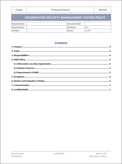 ISMS Policy