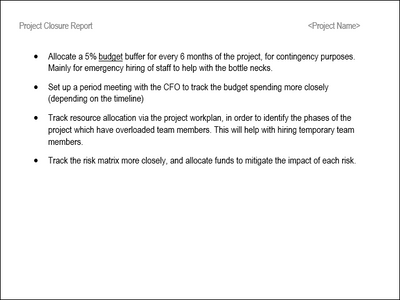 project closure report word template, project closure report